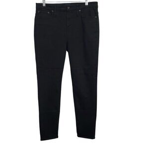 J Crew Womens Size 31 Jeans High Rise Toothpick Skinny Denim Stretch Tapered Leg